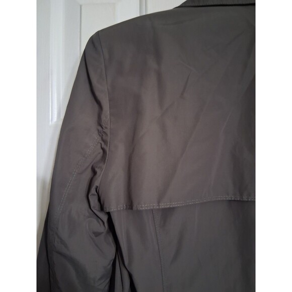 Women's Armani Exchange Light Trenchcoat Raincoat Size S - Picture 8 of 11
